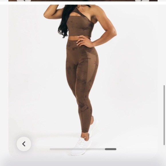 Alphalete draught brown leggings alphalux - Picture 6 of 9